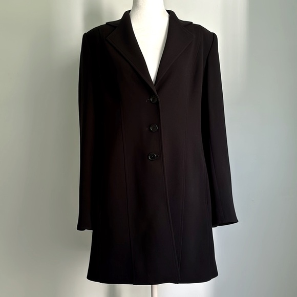 Ellen Tracy coat women’s size 8 Black
Classic knee length coat career dress coat - Picture 1 of 16